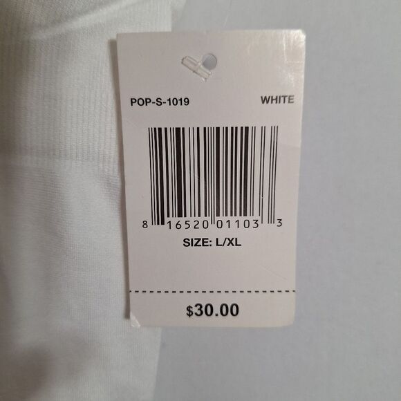 Pop Maternity Nursing Camisole White Nursing Accessible Scoop Neck Large / XL - Picture 8 of 8